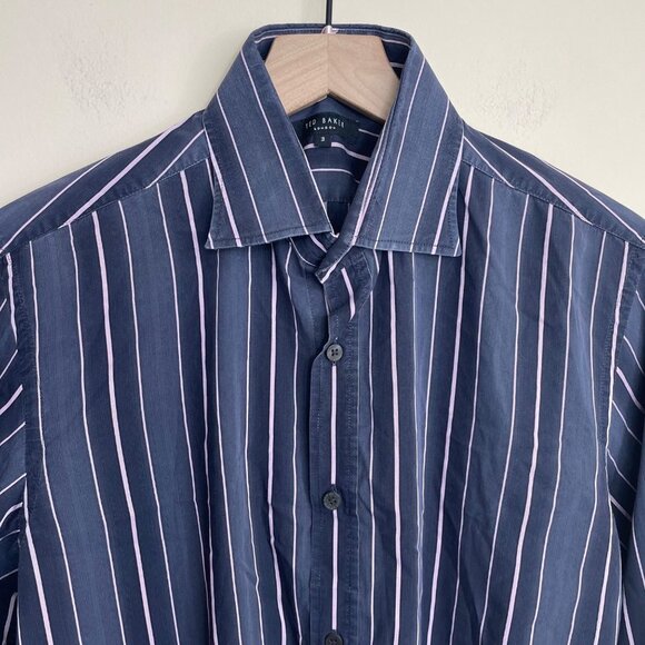 Ted Baker London Other - Ted Baker London Button Up Long Sleeve Shirt Mens Size Medium Work Business
